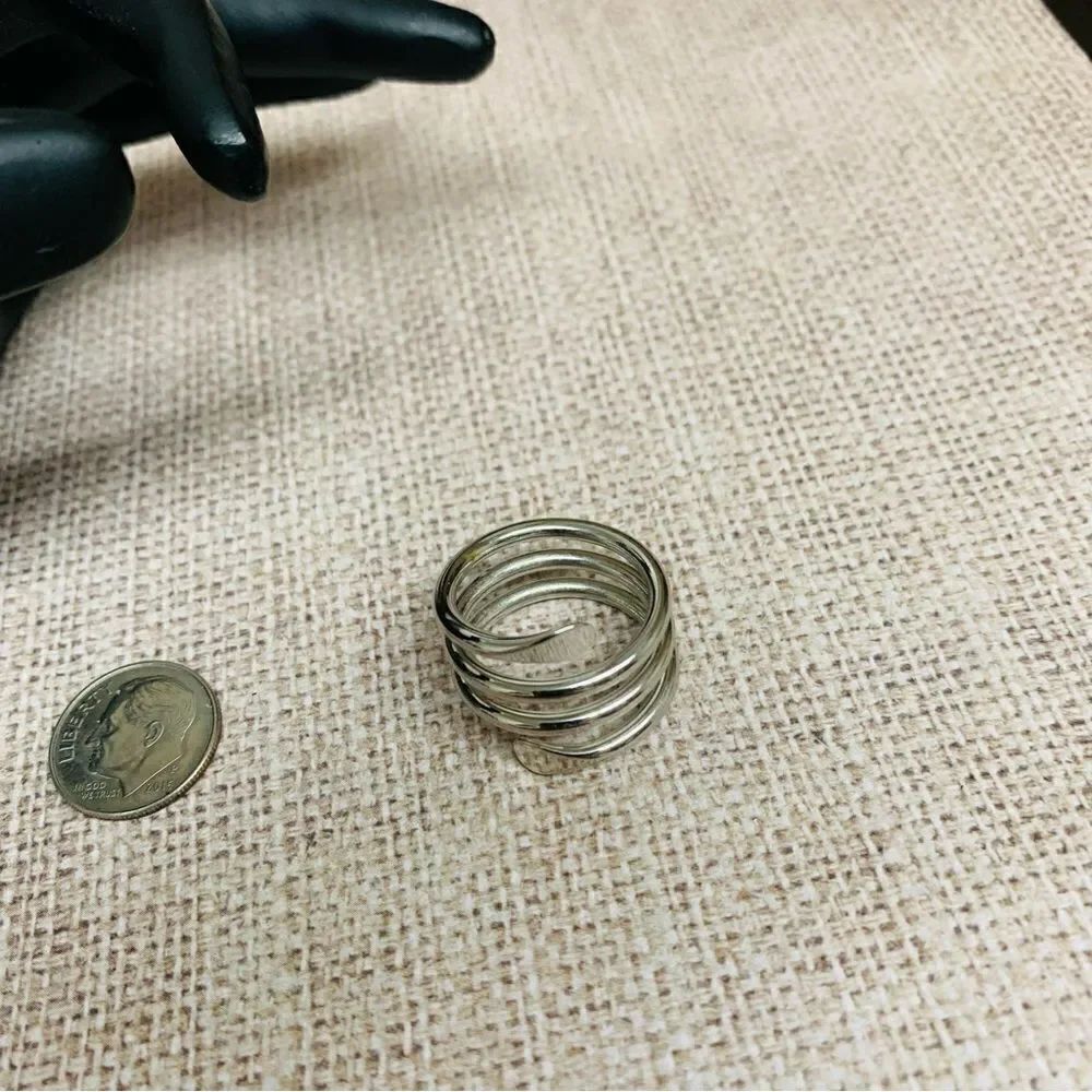 Silver Wrap Ring - Picture 3 of 3